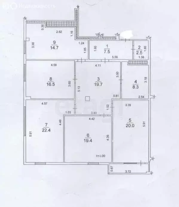 5-комнатная квартира: Севастополь, Парковая улица, 14Б (133.6 м) - Фото 0