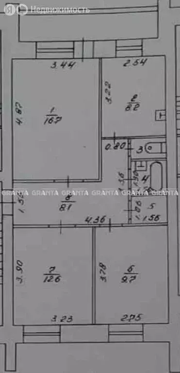 3-комнатная квартира: Красноярск, улица Бограда, 13 (60.2 м) - Фото 2
