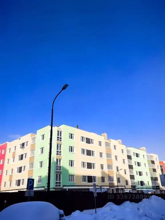 1-к кв. Тульская область, Тула Новая Тула мкр,  (33.95 м) - Фото 1