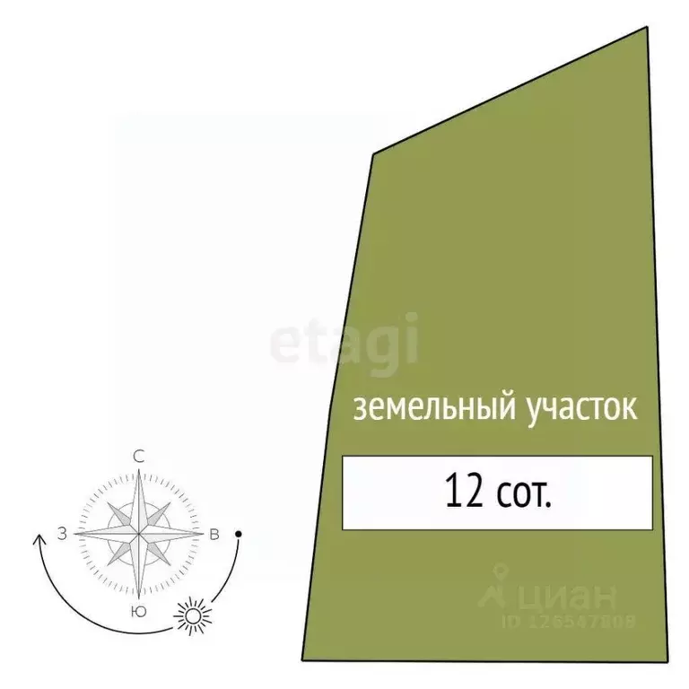 Участок в Новосибирская область, Искитим Зеленый Бор садовое ... - Фото 1