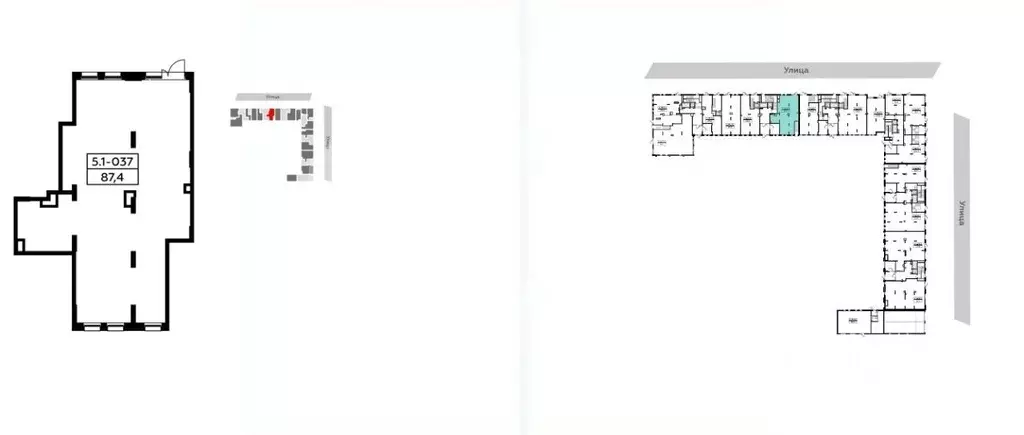 Торговая площадь в Москва просп. Прокшинский, 5 (90 м) - Фото 2