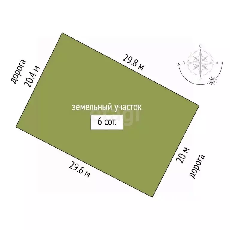 Участок в Тюменская область, Тюмень  (6.0 сот.) - Фото 2