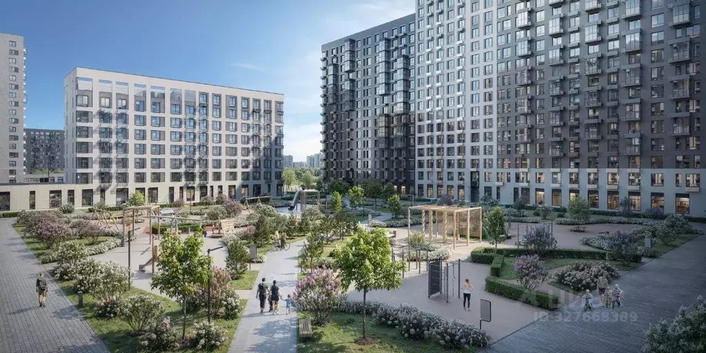 1-к кв. Московская область, Мытищи пер. 1-й Стрелковый (33.8 м) - Фото 2