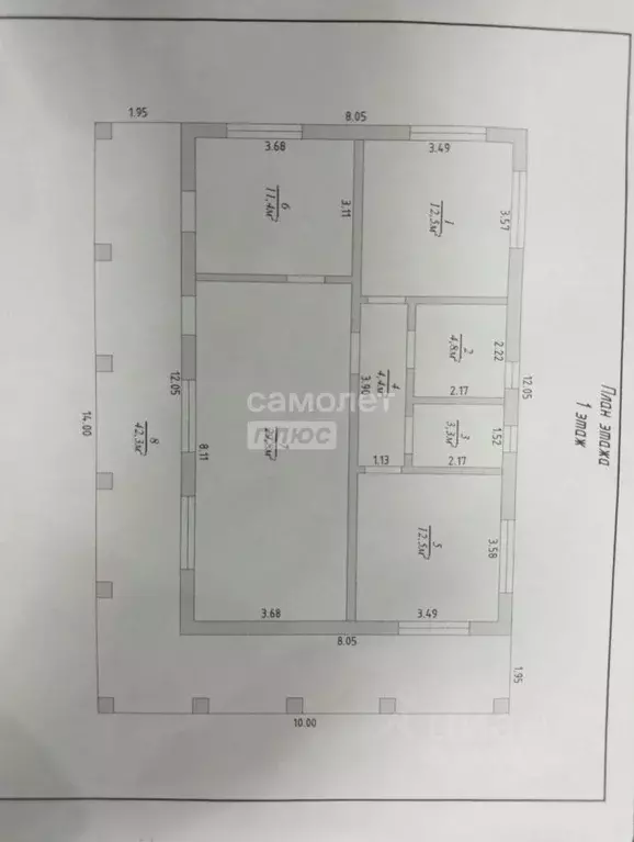 Коттедж в Краснодарский край, Кореновский район, Платнировское с/пос, ... - Фото 2