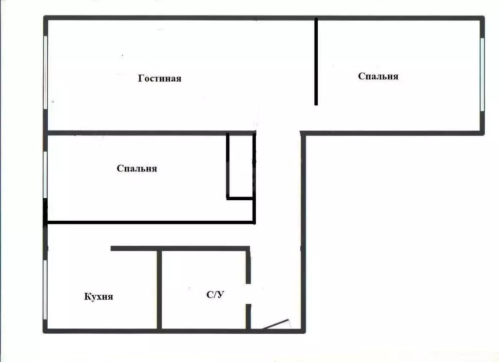 3-комнатная квартира: Ангарск, 11-й микрорайон, 13 (55.1 м) - Фото 0