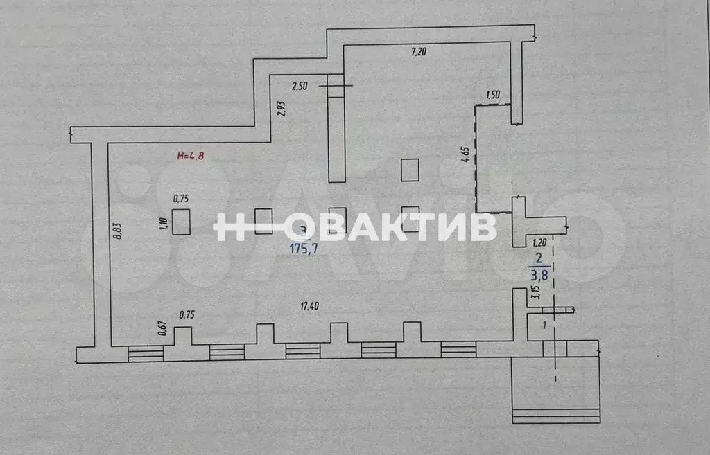 сдам помещение свободного назначения, 180.9 м - Фото 0