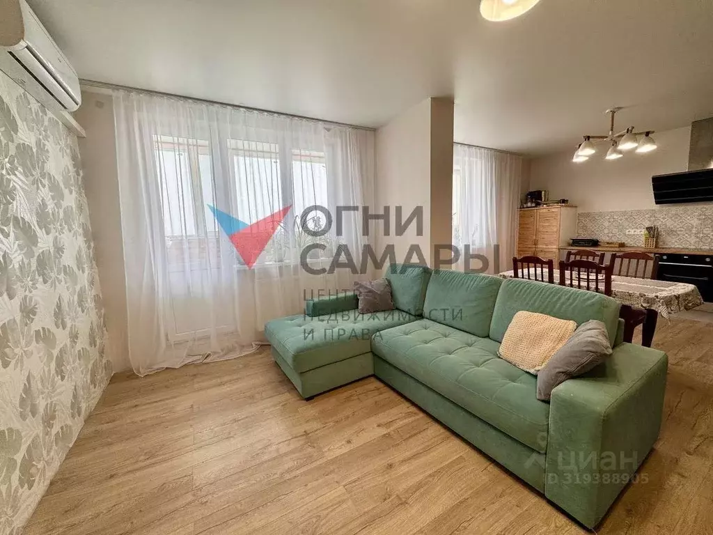3-к кв. Самарская область, Самара ул. Петра Алабина, 2 (110.9 м) - Фото 1