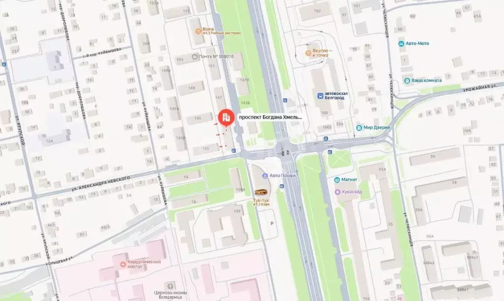 2-к кв. Белгородская область, Белгород просп. Богдана Хмельницкого, ... - Фото 1