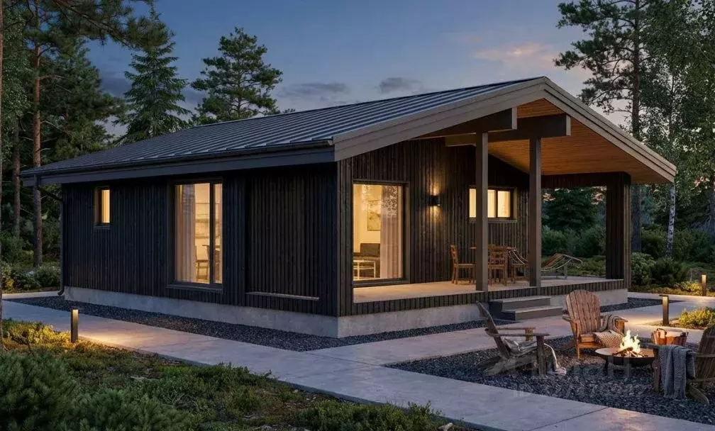 Дом в Московская область, Можайский муниципальный округ, Лесная ... - Фото 1