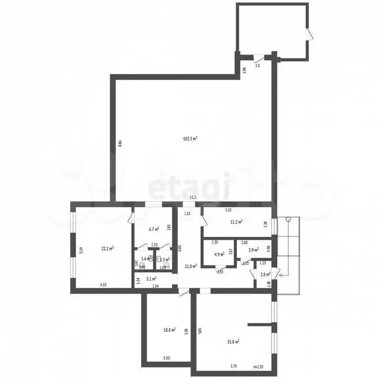Продам помещение свободного назначения, 233.9 м - Фото 0
