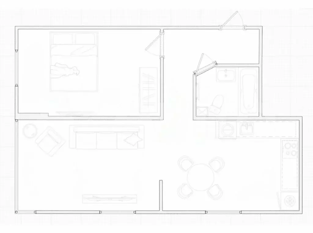 2-комнатная квартира: Волгоград, Промышленная улица, 4 (48.9 м) - Фото 1