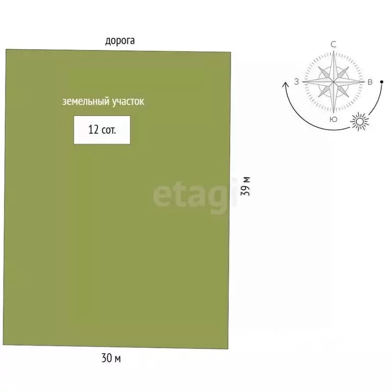 Участок в Ростовская область, Азов Азовский район, Х-Виллаж кп,  (12.0 ... - Фото 2