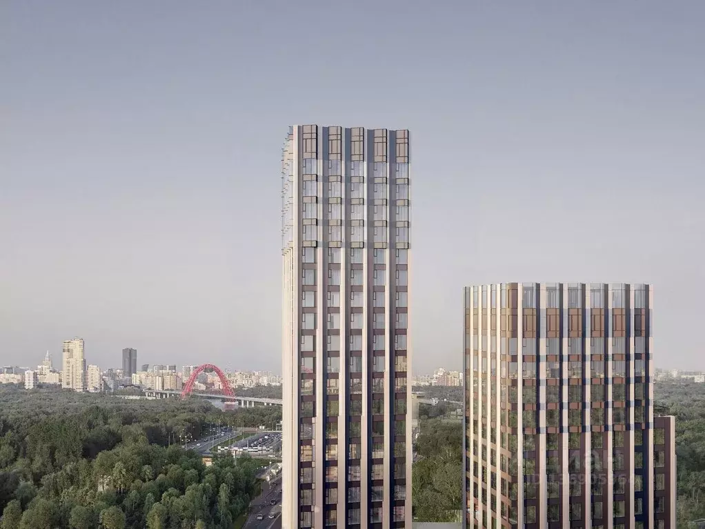 2-к кв. Москва Крылатская ул., 33 (79.1 м) - Фото 2