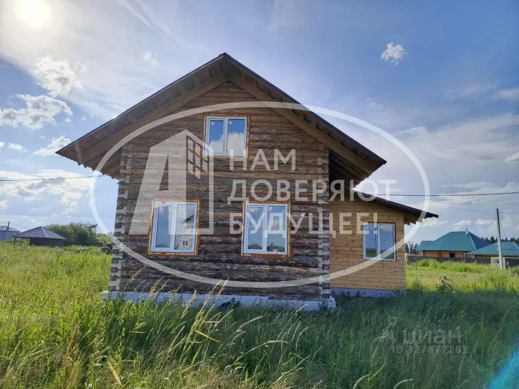 Дом в Пермский край, Пермский муниципальный округ, д. Устиново ул. ... - Фото 1