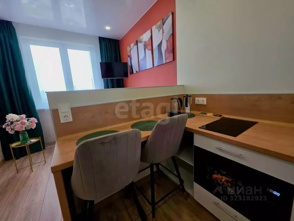 Студия Тюменская область, Тюмень ул. 2-я Луговая, 24к3 (22.0 м) - Фото 2