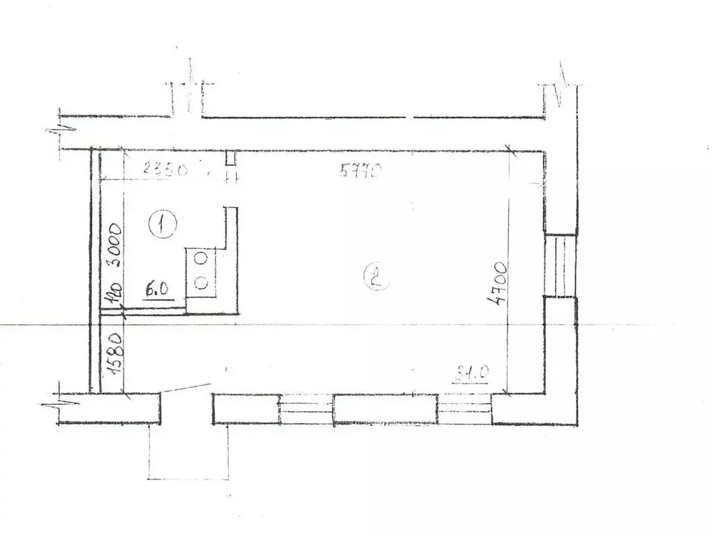 1-комнатная квартира: Нерчинск, улица Достовалова, 10 (36 м) - Фото 1