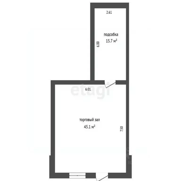 Офис в Краснодарский край, Темрюк ул. Анджиевского (61 м) - Фото 2