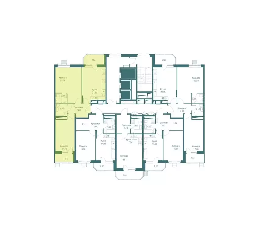 3-комнатная квартира: Одинцово, Северная улица, 5к1 (83.3 м) - Фото 2