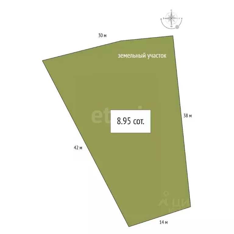 Участок в Алтай, Майминский район, с. Кызыл-Озек  (8.95 сот.) - Фото 2