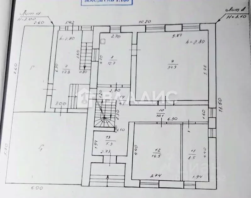 Дом в Башкортостан, Стерлитамакский район, Куганакский сельсовет, с. ... - Фото 2