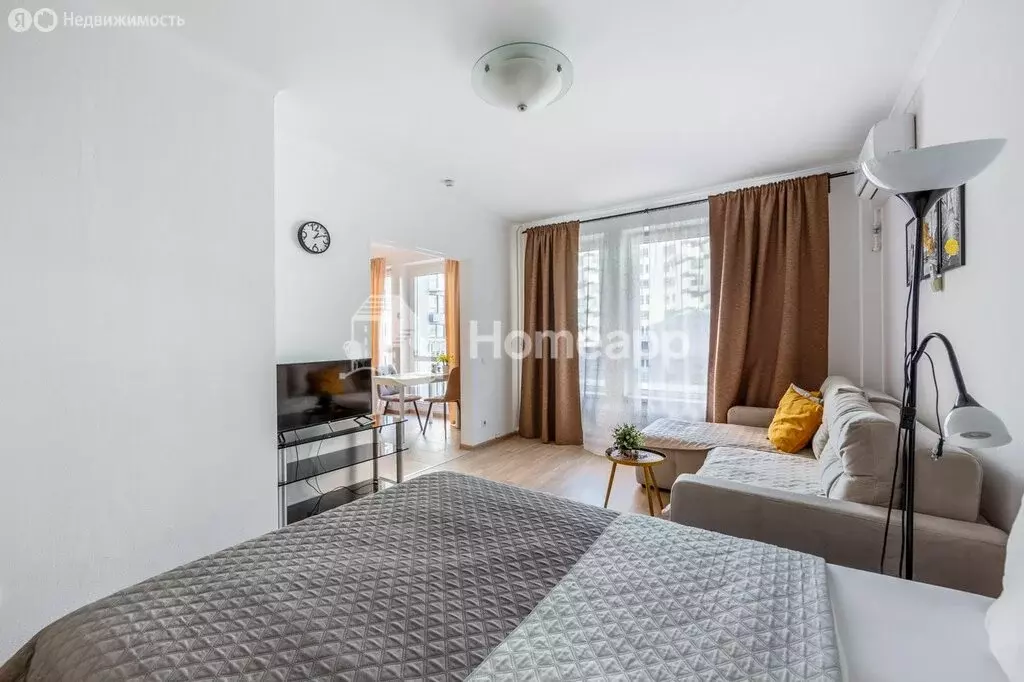1-комнатная квартира: Москва, Боровское шоссе, 2Ак2 (34.3 м) - Фото 1