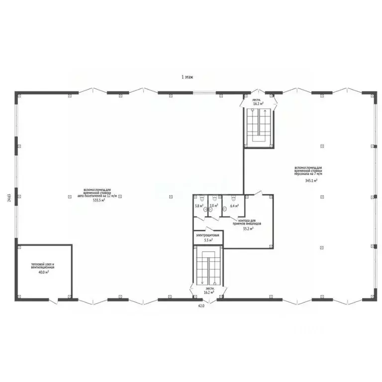 Помещение свободного назначения в Тюменская область, Тюмень ул. ... - Фото 1