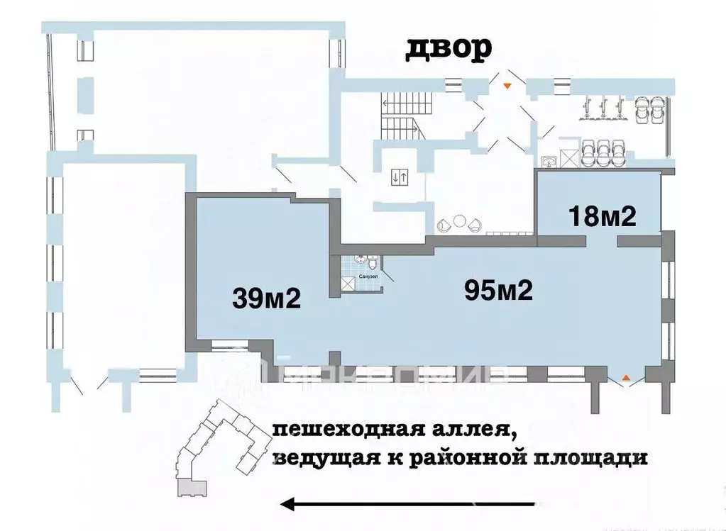 Помещение свободного назначения в Удмуртия, Завьяловский район, с. ... - Фото 1