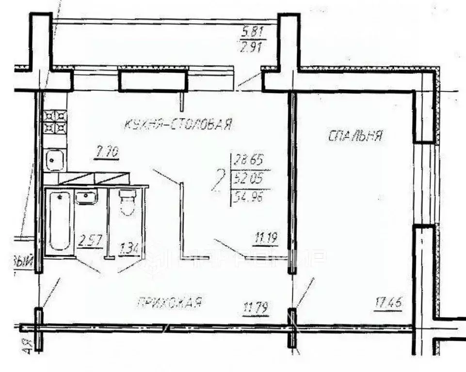 2-к кв. Пензенская область, Пенза ул. Тепличная, 41 (52.1 м) - Фото 1