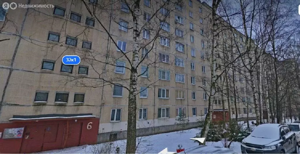 1-комнатная квартира: Санкт-Петербург, улица Коллонтай, 32к1 (40.3 м) - Фото 1