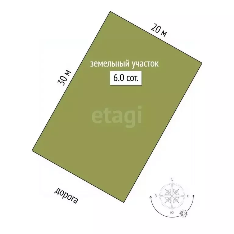 Участок в Ямало-Ненецкий АО, Новый Уренгой проезд Ялтинский, 77 (5.98 ... - Фото 2