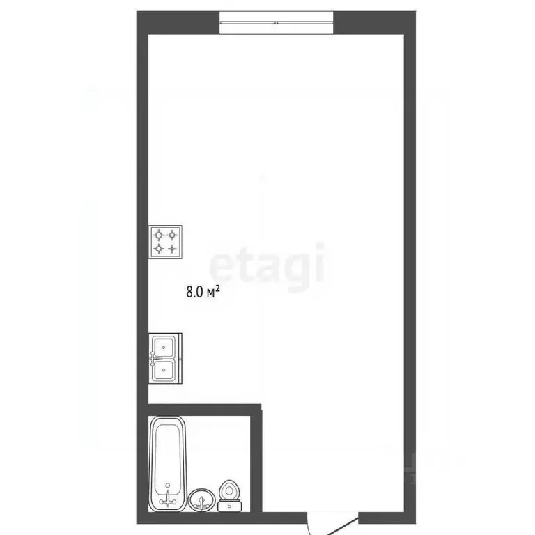 Студия Ярославская область, Ярославский муниципальный округ, пос. ... - Фото 1