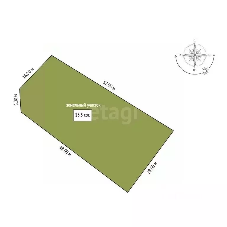 Участок в Амурская область, Благовещенский район, с. Игнатьево  (13.5 ... - Фото 2