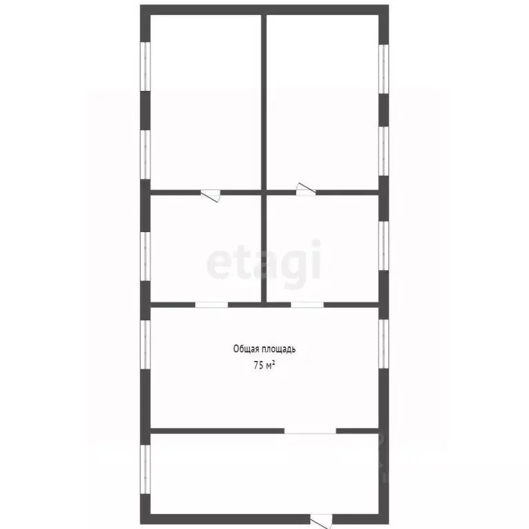 Дом в Кемеровская область, Междуреченск Еловая ул., 93 (75 м) - Фото 1