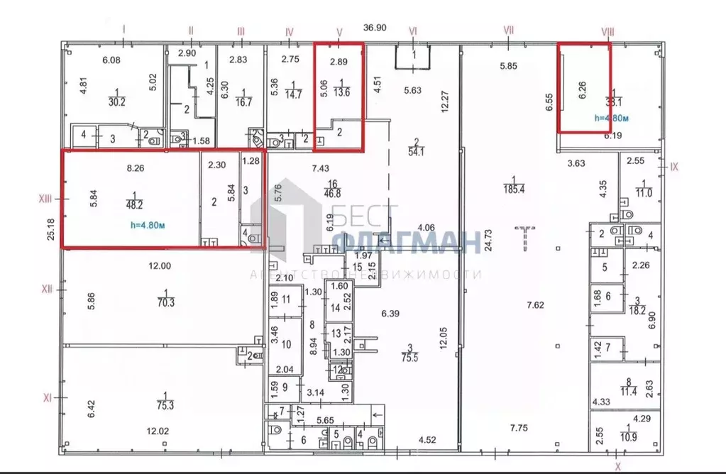 Помещение свободного назначения в Москва Ореховый бул., 45 (17 м) - Фото 2