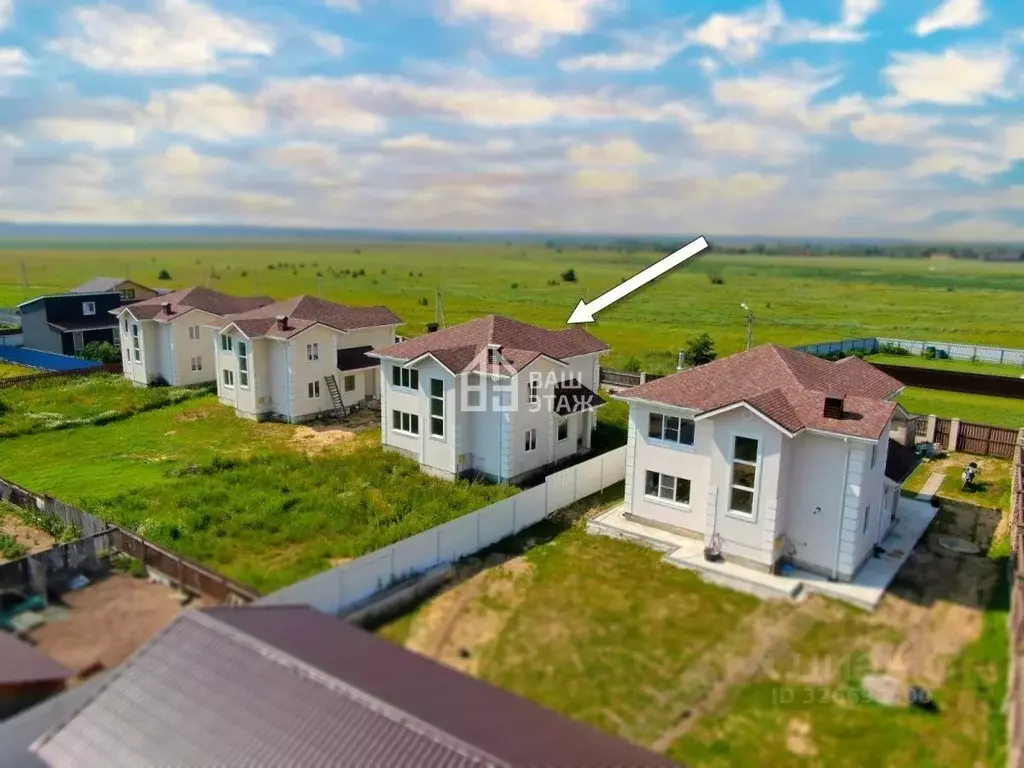 Дом в Калужская область, Дзержинский муниципальный округ, Дворцы ... - Фото 1