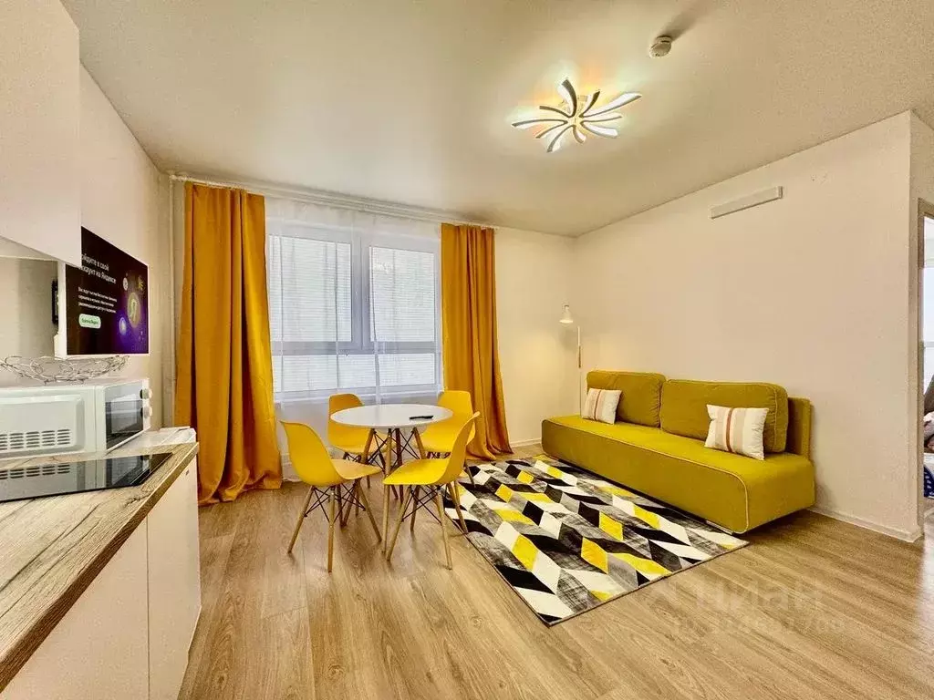 2-к кв. Калужская область, Обнинск ул. Курчатова, 25/5 (50.0 м) - Фото 2