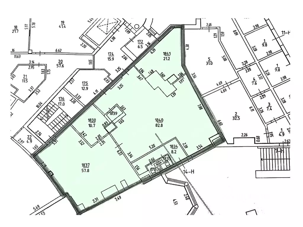 Офис в Санкт-Петербург Финляндский просп., 4 (185 м) - Фото 2