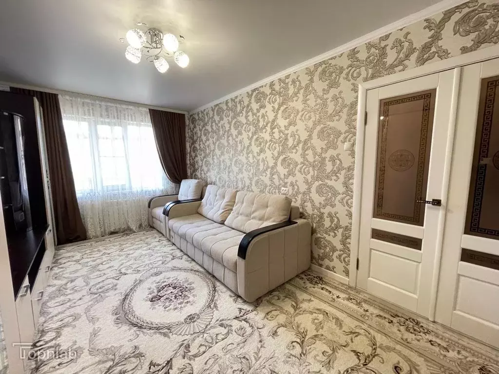 1-к кв. Кабардино-Балкария, Нальчик ул. А.А. Кадырова, 35 (38.0 м) - Фото 1