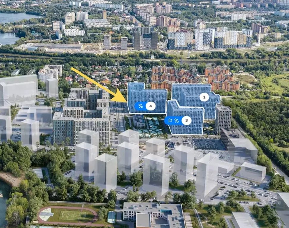 Торговая площадь в Московская область, Химки Клязьма-Старбеево мкр, ... - Фото 2