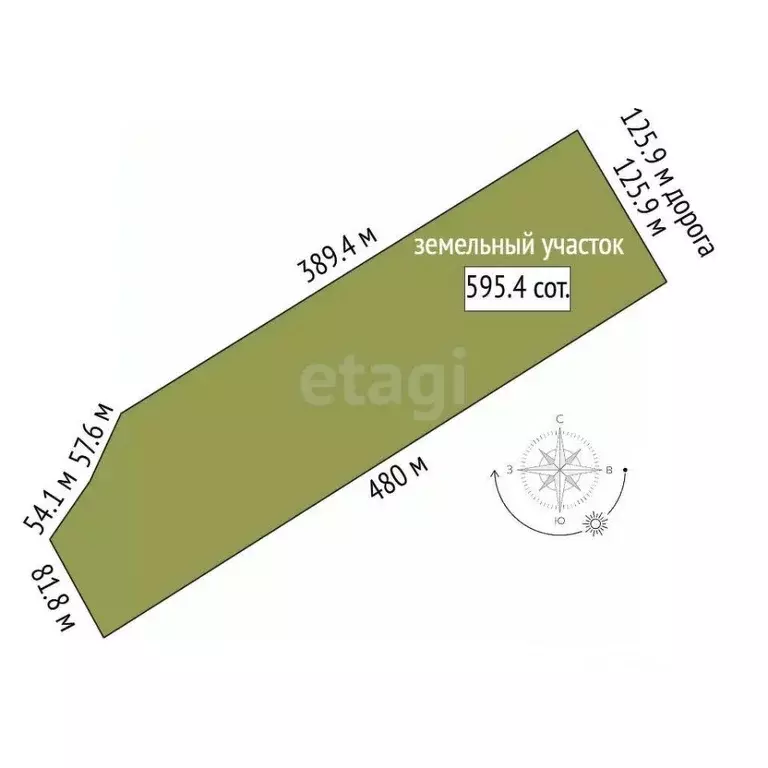 Участок в Свердловская область, Каменский муниципальный округ, с. ... - Фото 2