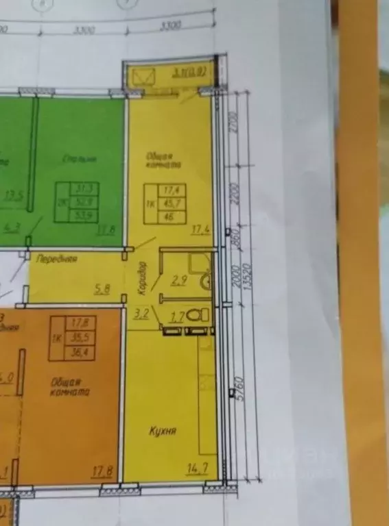 2-к кв. Алтайский край, Барнаул Северный Власихинский проезд, 108 ... - Фото 2