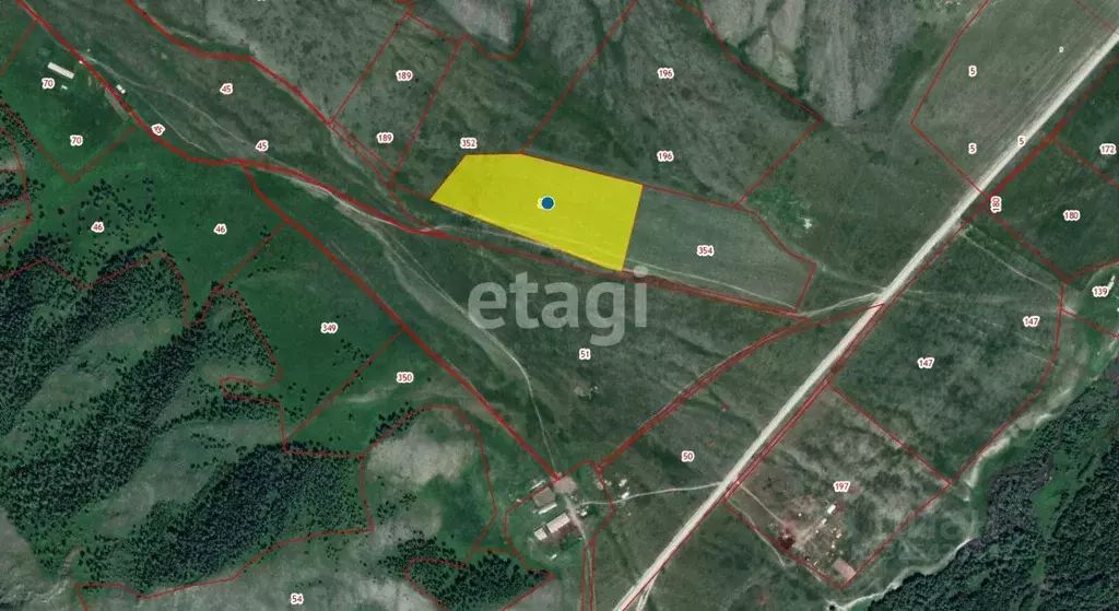 Участок в Алтай, Онгудайский район, с. Бичикту-Боом  (500.0 сот.) - Фото 1