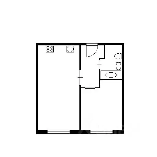 2-к кв. Московская область, Мытищи ул. Мира, 39 (46.5 м) - Фото 1