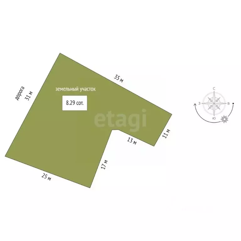 Участок в Калужская область, Дзержинский муниципальный округ, ... - Фото 2