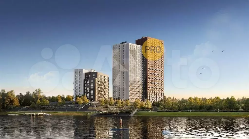 2-к. квартира, 74,5 м, 23/28 эт. - Фото 1