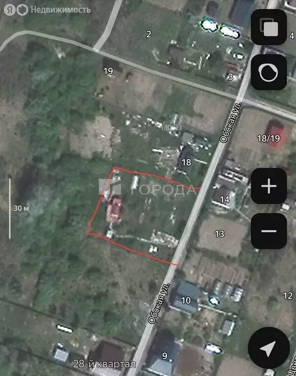 Участок в Колыванский район, СНТ Приобье, Обская улица (6 м) - Фото 1