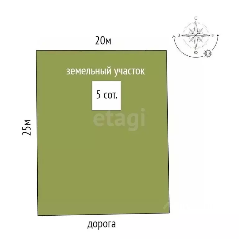 Участок в Ростовская область, Аксайский район, Рассветовское с/пос, ... - Фото 2