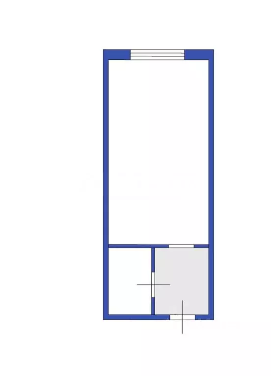 1-к кв. Кемеровская область, Кемерово бул. Строителей, 56/2 (23.0 м) - Фото 2