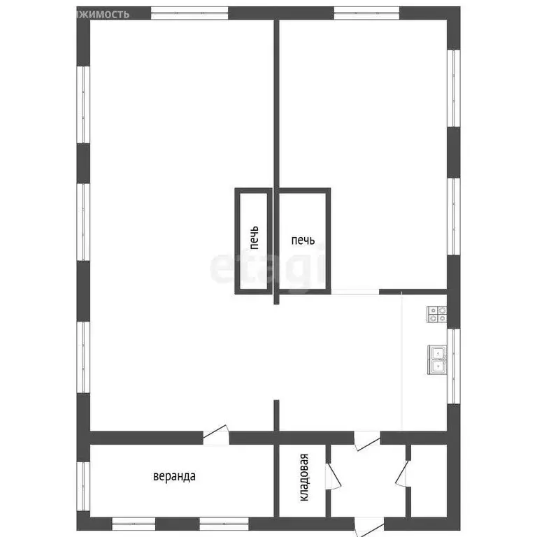 Дом в Ирбит, улица Пригородного Лесничества (41.1 м) - Фото 1