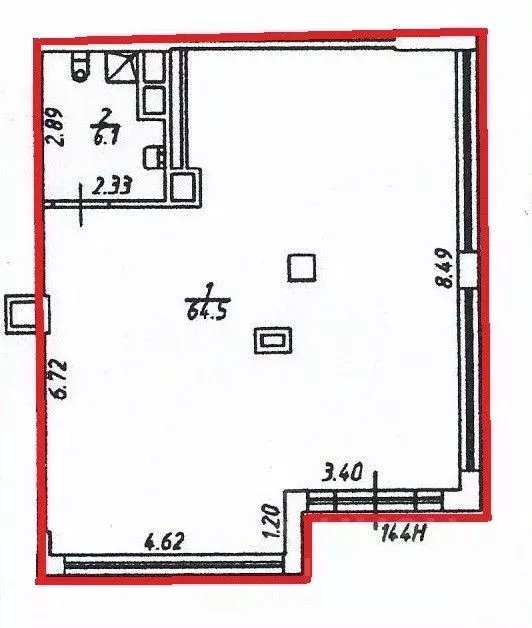 Торговая площадь в Ленинградская область, Всеволожский район, пос. ... - Фото 2